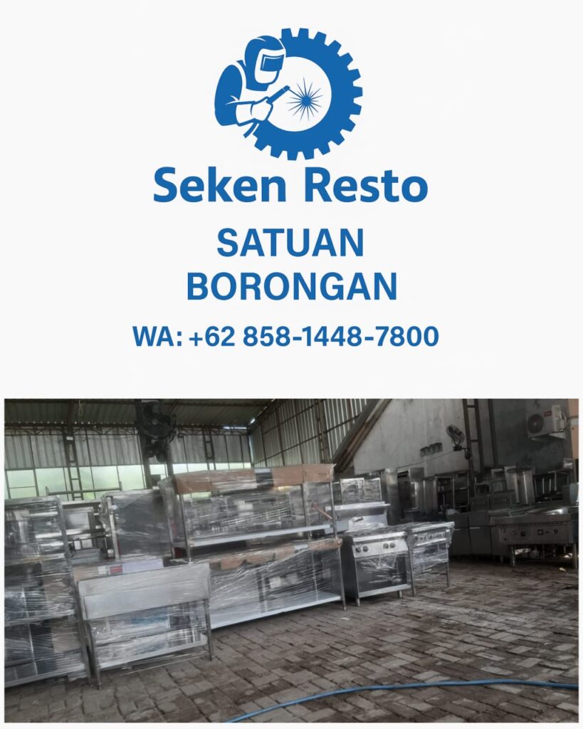 Pusat jual beli alat bekas restoran Depok dan Tangsel