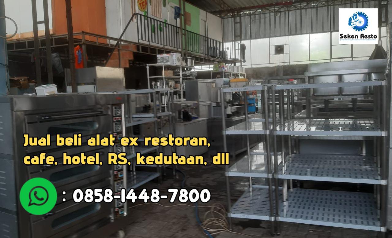Jual beli alat bekas restoran di Jakarta Barat