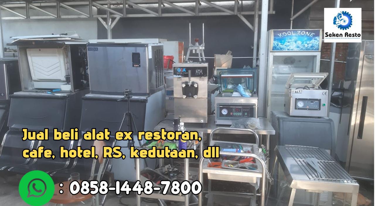 Terima borongan alat resto bekas di Jakarta Barat