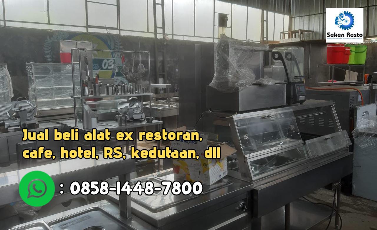 Borongan alat bekas restoran di Jakarta Timur