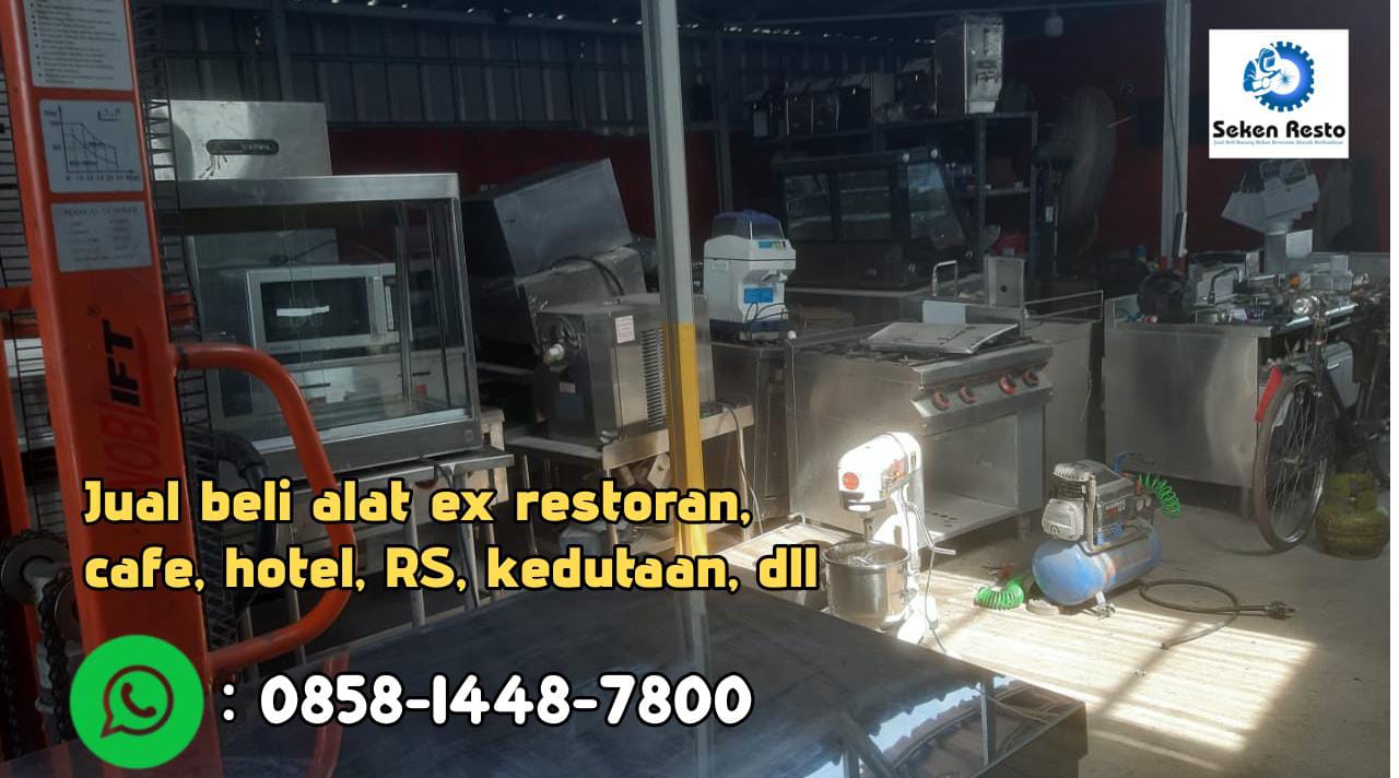 Terima beli borongan alat resto bekas di Bogor