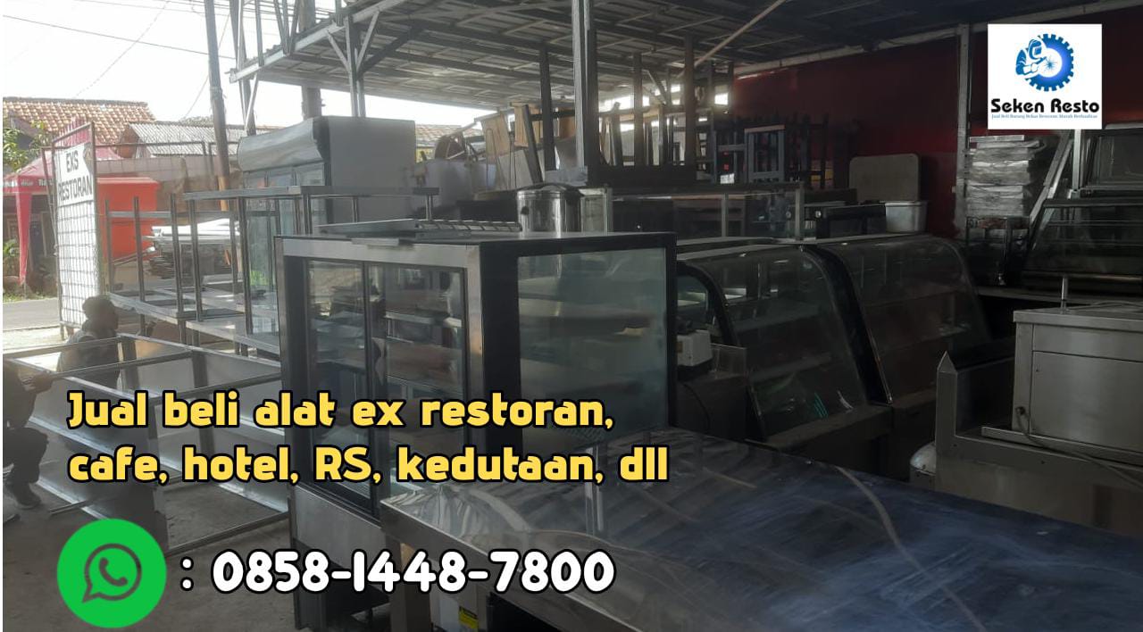 Terima pesanan alat resto bekas di Depok