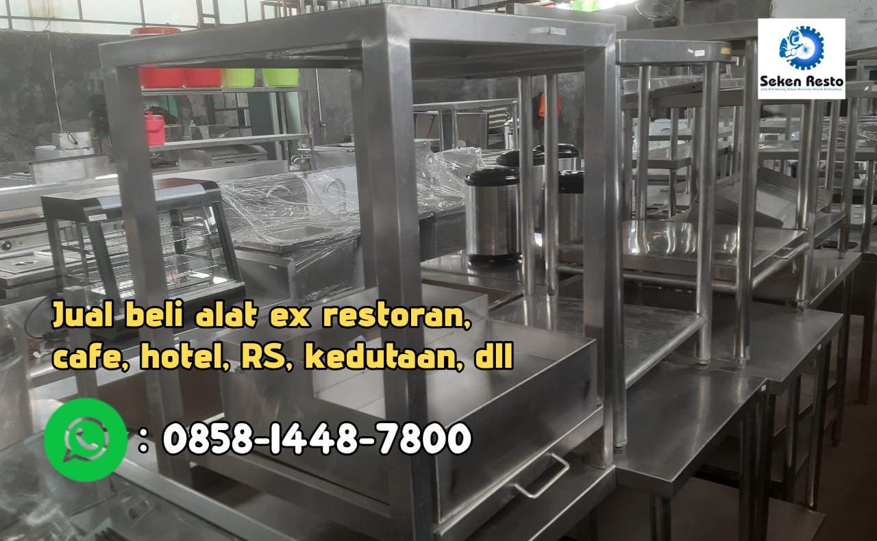 Jual beli borongan alat resto bekas di Tangerang